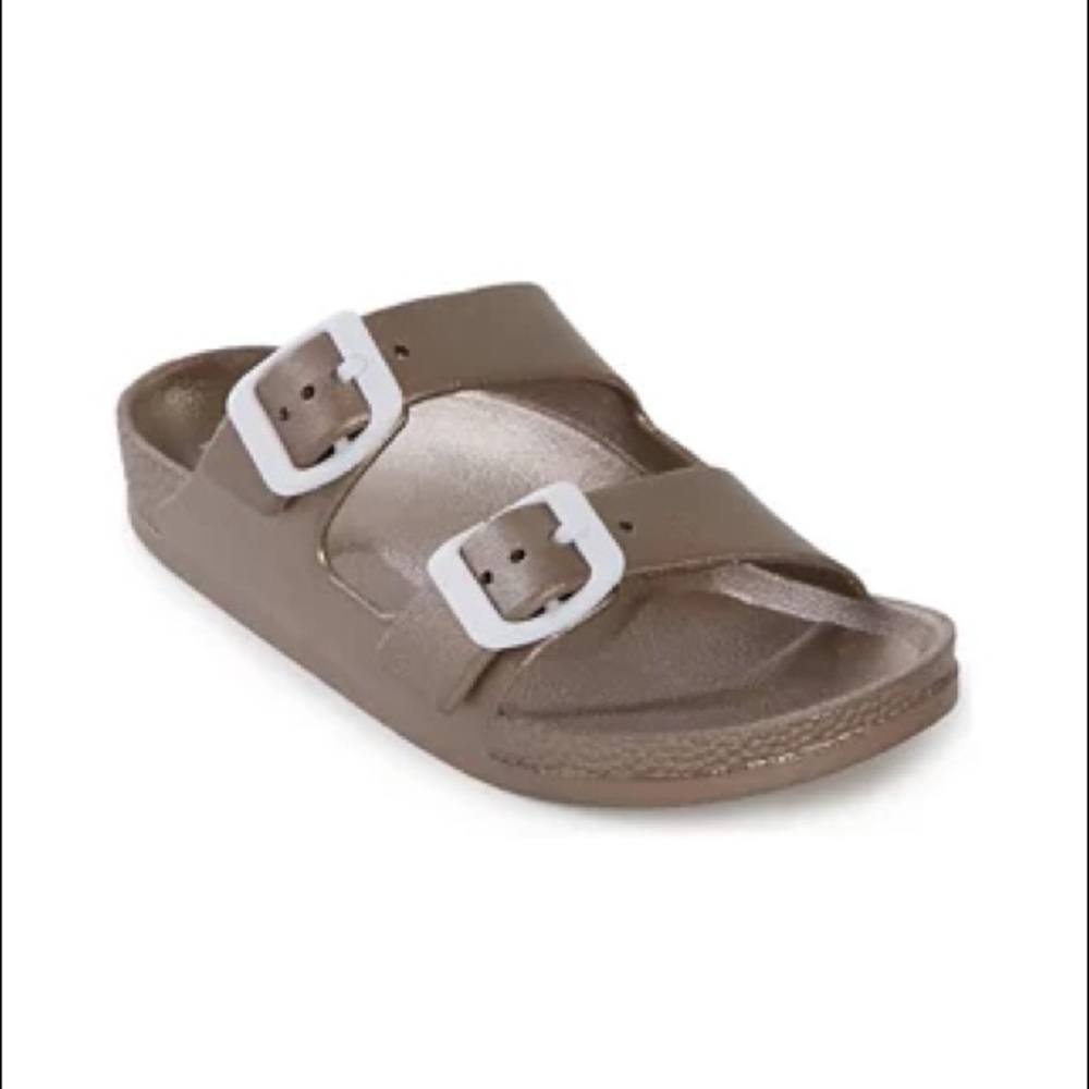 Mia girls rose gold sandals